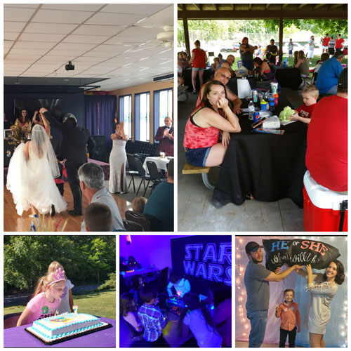 post event cleaning wedding birthday party